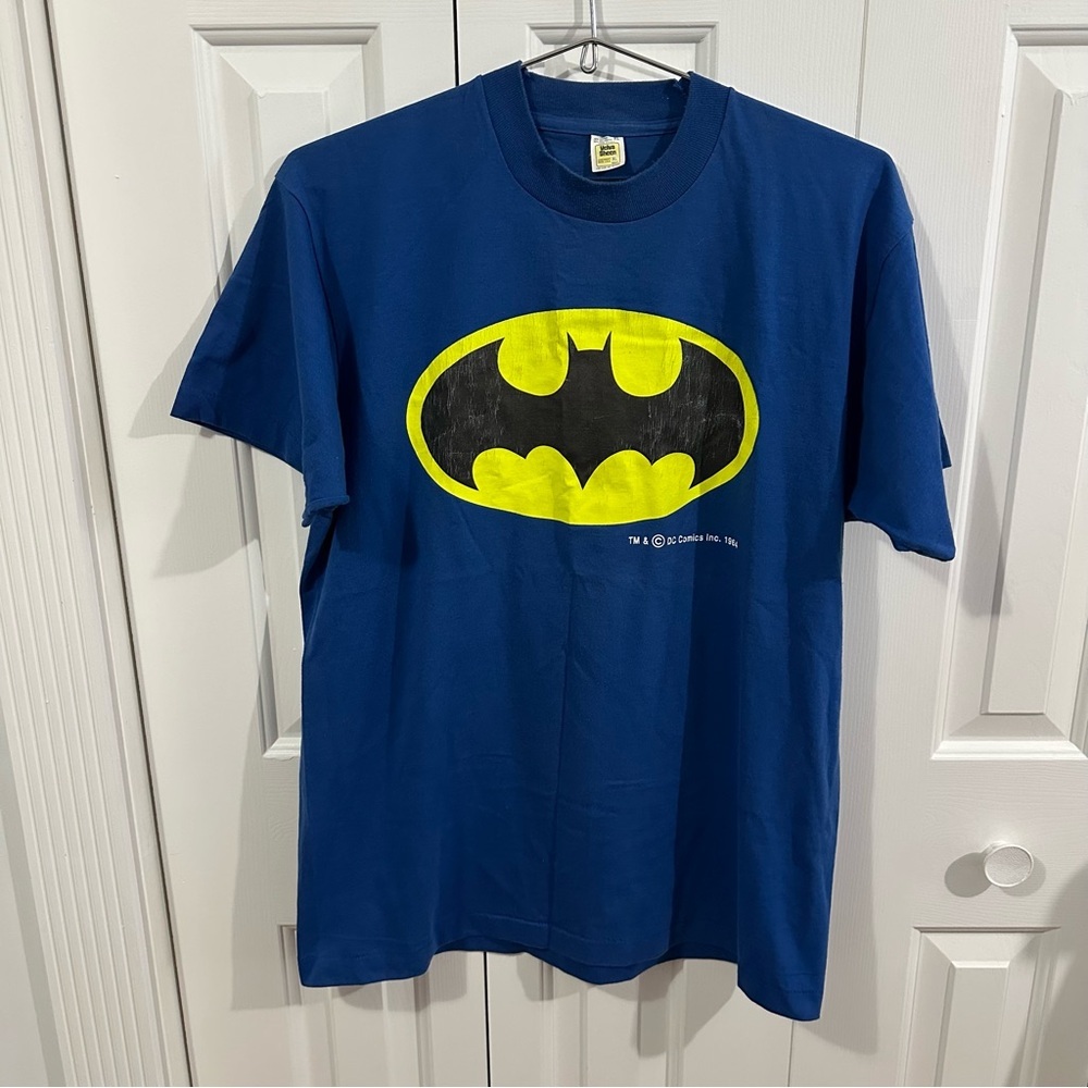 Batman Logo Blue T-Shirt